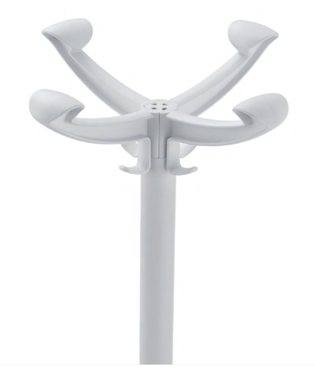 APPENDIABITI ARCO 80211-GM A PIANTANA IN ACCIAIO COLORE GRIGIO CON PORTAOMBRELLI CREANDO okgamma - SOLO PER LA PROVINCIA DI PIACENZA Foto prodotto Photo 02 L