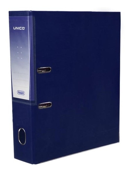 Registratore Unico Rado - dorso 8 cm - protocollo 23x33 cm - blu - Favorit Foto prodotto Photo 03 L