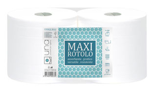 ROTOLONE ASCIUGATUTTO 800 STRAPPI UNA PURA CELLULOSA BIANCA okgamma Foto prodotto