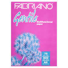 CARTA FABRIANO GENTILE 75 GR - RISMA 500FG Foto prodotto